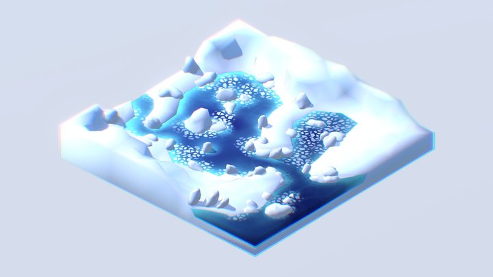 Iceberg 3D Model