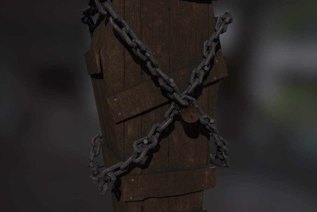 Wooden Coffin