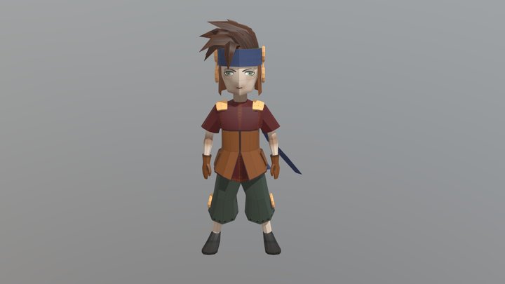 Character_textura 3D Model