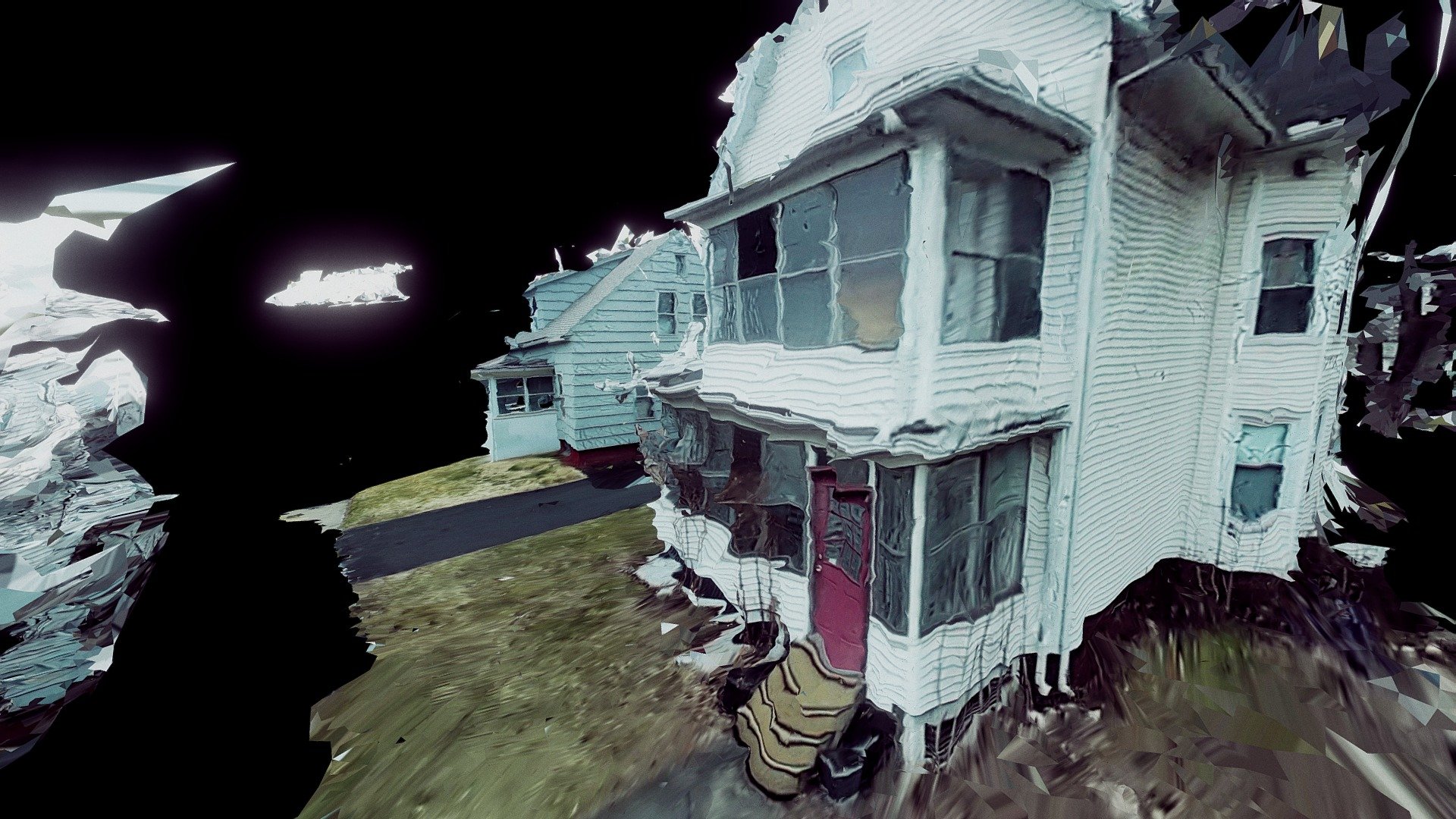 driving past house (quick photogrammetry)