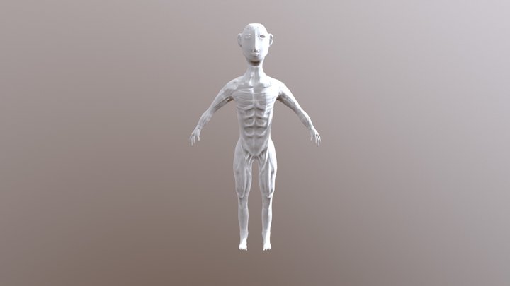 Retopo high poly 3D Model