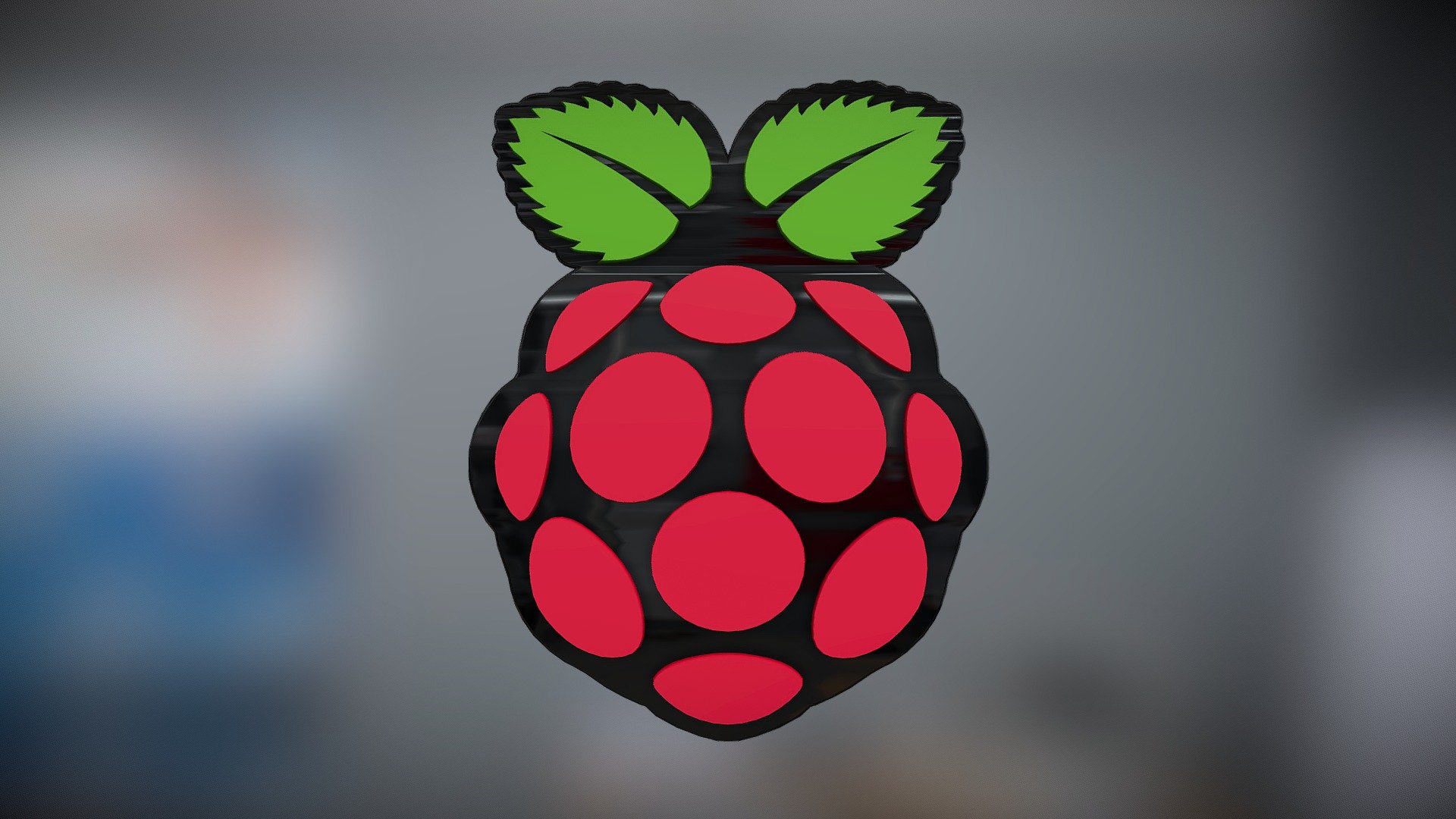 Raspberry Pi 3d Logo Buy Royalty Free 3d Model By Anshinowara 395614e Sketchfab Store 9939