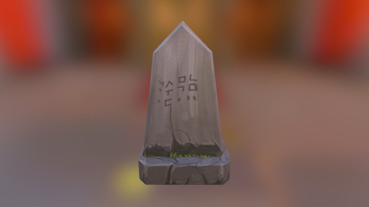 Grave Stone_homework 3D Model