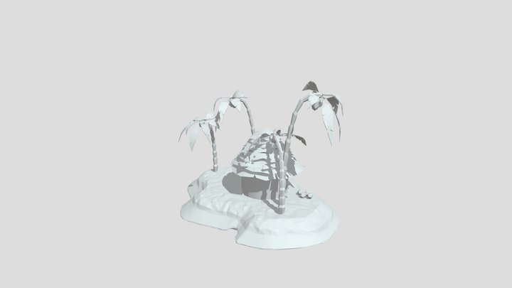Humble Hut 3D Model