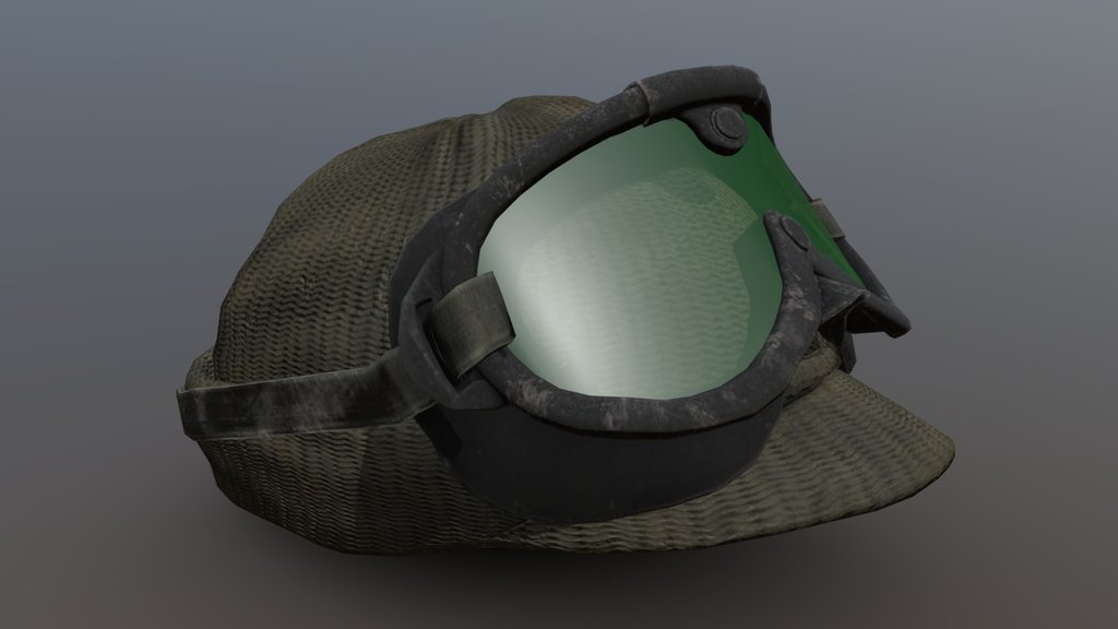 M1941 Wool Knit Cap w/ M1944 Goggles