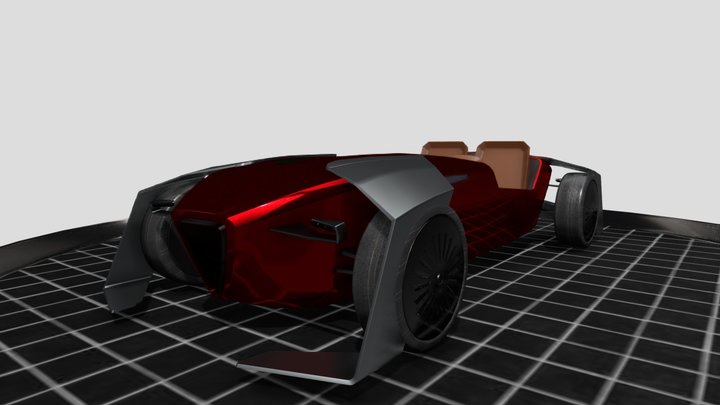 Alfa Romeo 6C Nuovo Millennio 3D Model