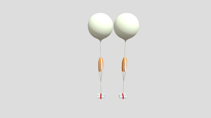 Parachute 3D Model