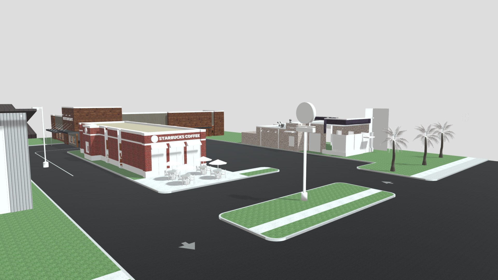 Full furnished Ruko Complex Area - Download Free 3D model by AGUNG ...