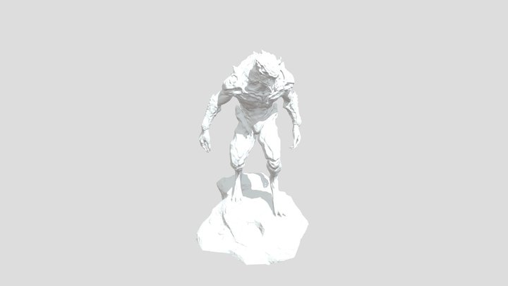 Prowler Doom Eternal 3D Model