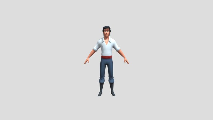 PRINCE ERIC ( 3D ) – Kostenloses 3D-Modell STL