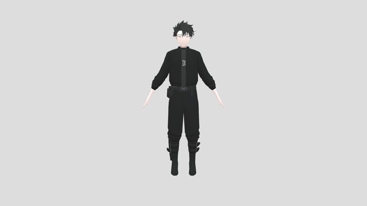 オリジナル3Dモデル『Yuki』 3D Model