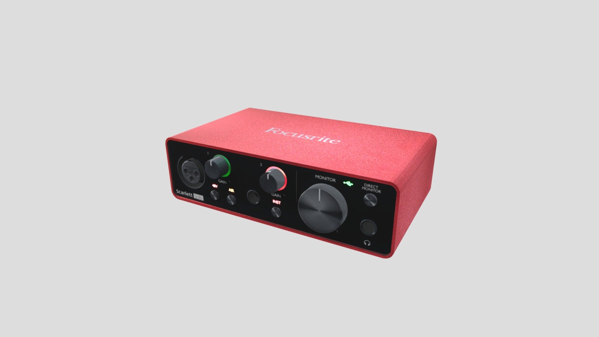 Focusrite Scarlett Solo - 3D model by CN Entertainment (@cn ...