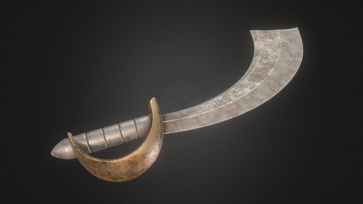 Cutlass 3D Model