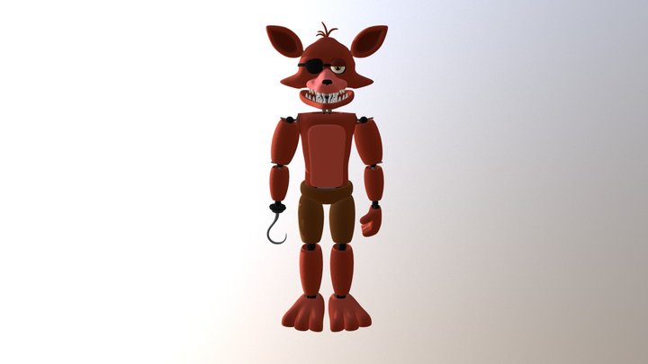 E_A Unwithered Foxy 3D Model