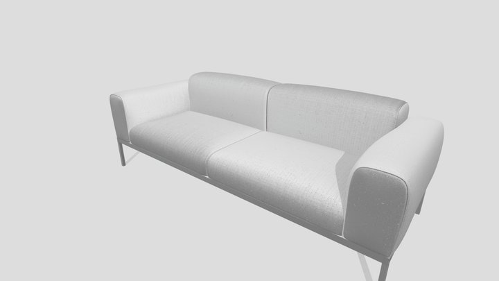 Sofá minimal 3D Model