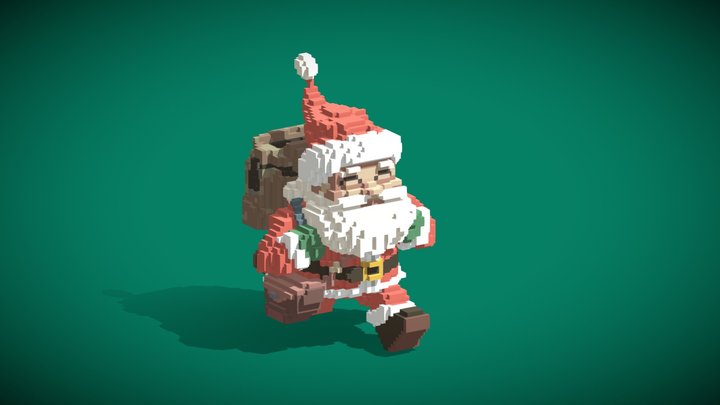 diseño 2 papa noel 2025 3D Model