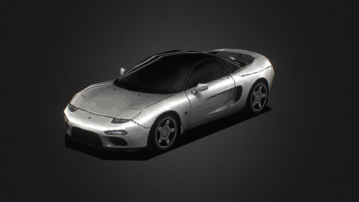 PS1 GT1-Style Model - 1994 Kineto RM-X 3D Model