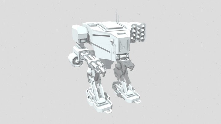 EXO-45 Patriot Exosuit (Helldivers 2) 3D Model