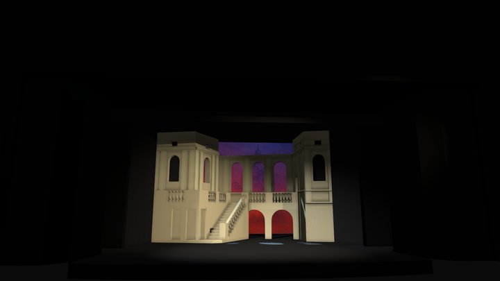 3ХТС Рябинова Анна «Риголетто» 3D Model
