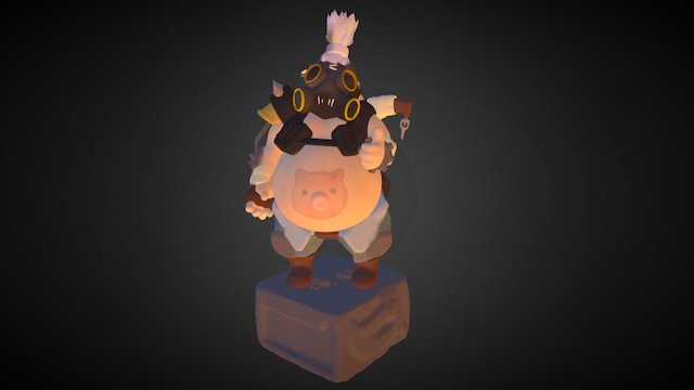 ROADHOG, Overwatch - Oculus Medium 3D Model