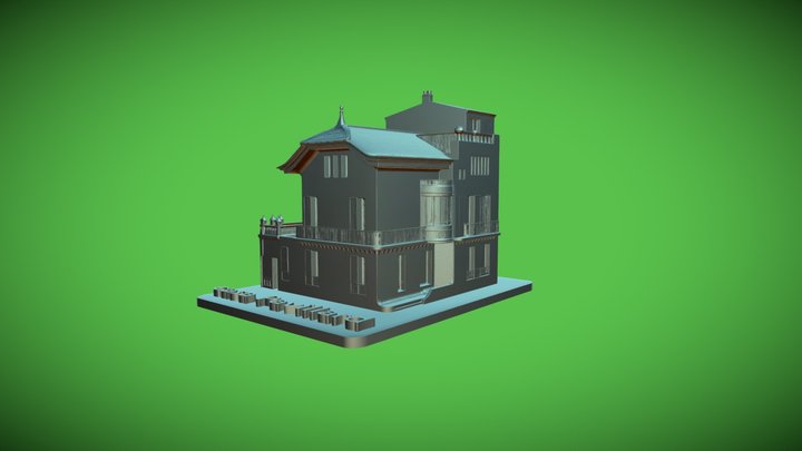 casa pavillard 3D Model