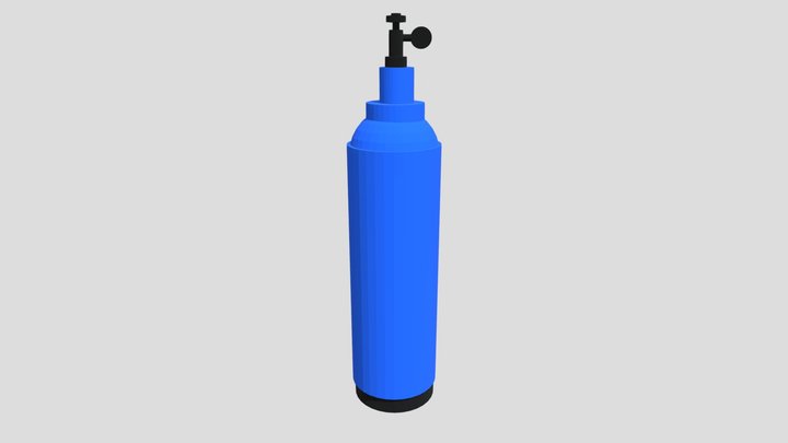 Oxygen Gas – Kostenloses 3D-Modell STL