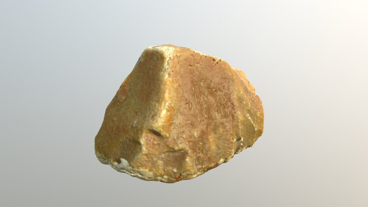 Ancient Flint Stone 3D Model