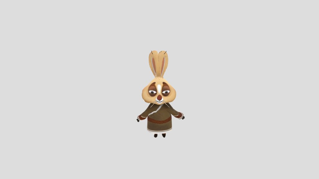 Kung Fu Panda - Rabbit NPC Background Character