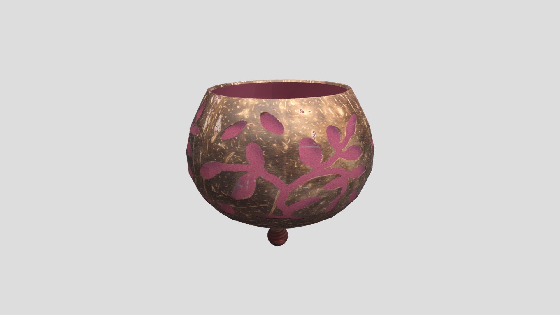 COCONUT-02 Carving Bowl — Sketchfab embed 3D viewer