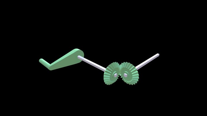 Bevel Gears 3D Model