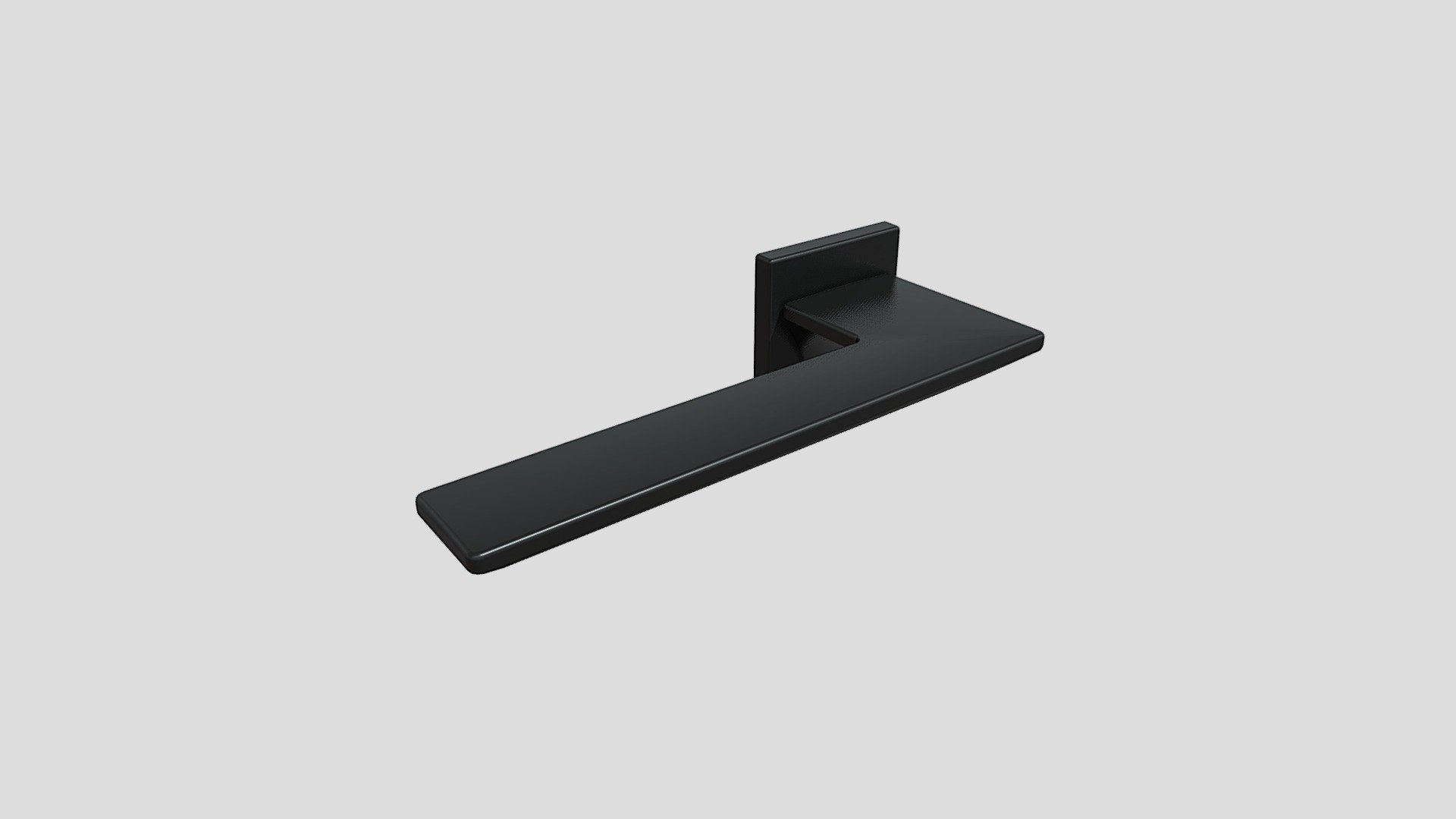 BLADE CZ 3D model by CORONA_premium_door_handles [3961a3b] Sketchfab