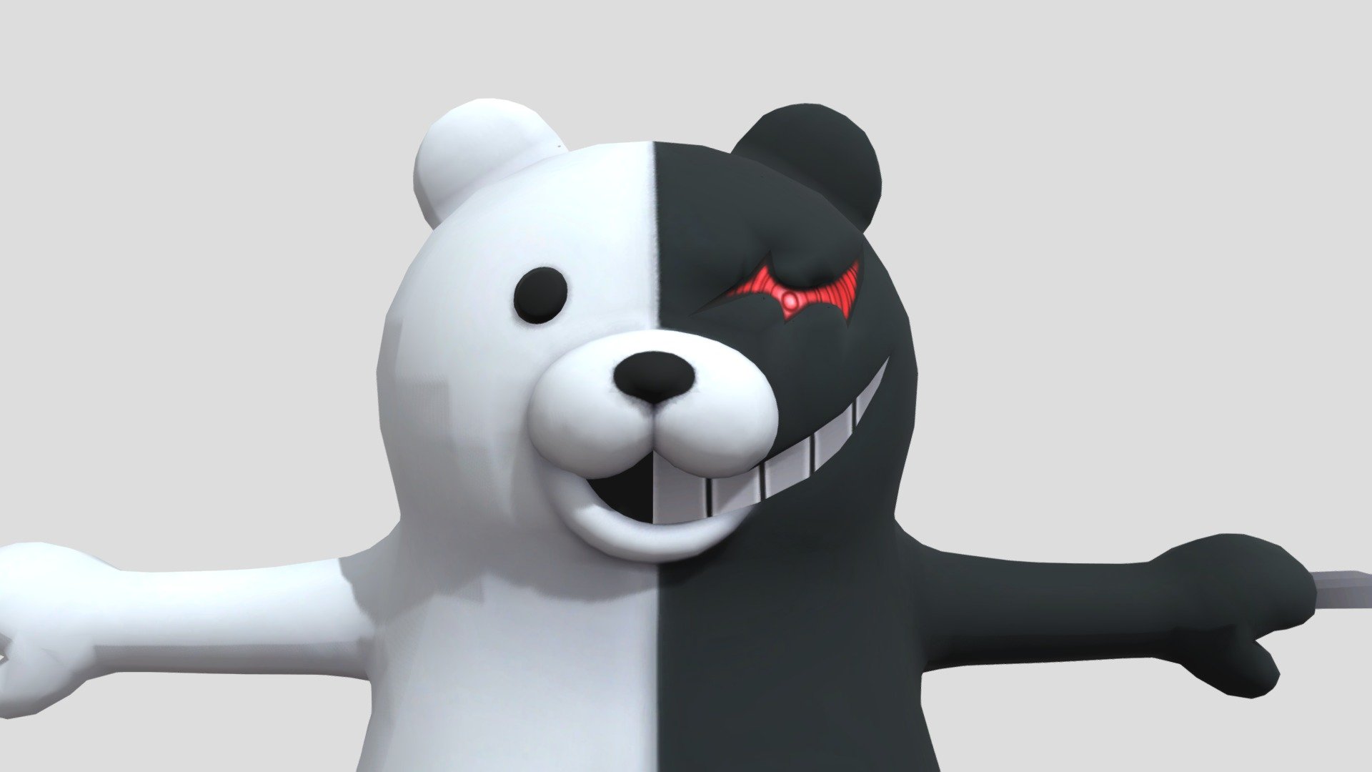 Monokuma - Download Free 3D model by theamazingdonovan207 [3961d55 ...