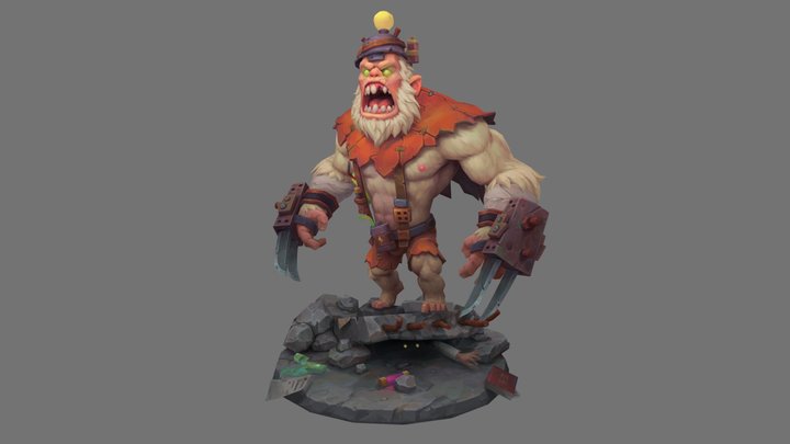 monkey 3D Model