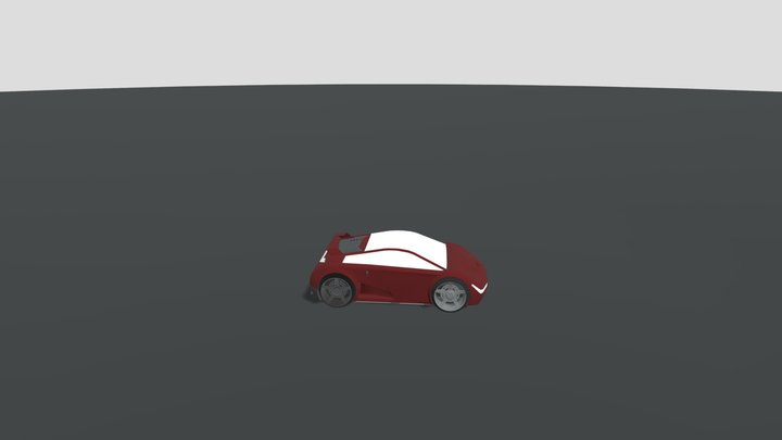 Sport car Free 3D model 3D Model