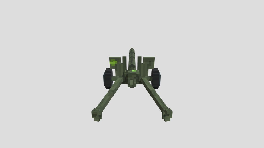 M2a1 howitzer artillery minecraft