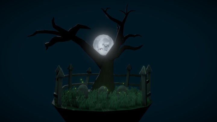 Graveyard 3D Model