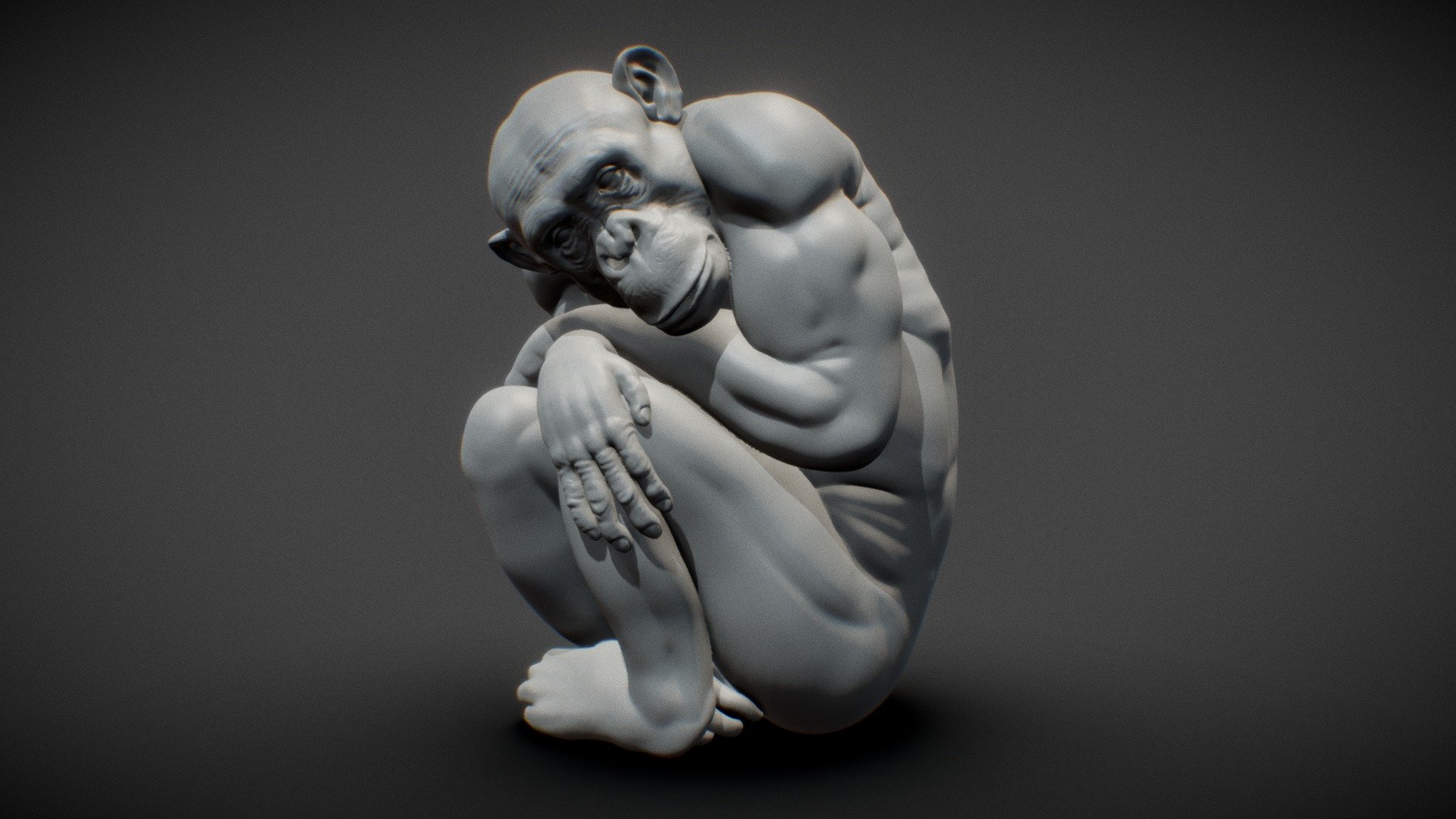 CHIMP by CMW - Buy Royalty Free 3D model by CMW (@CMWCREATIVE) [3963ccb ...