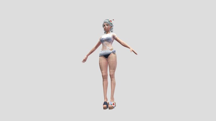 01 GIRL 3D Model
