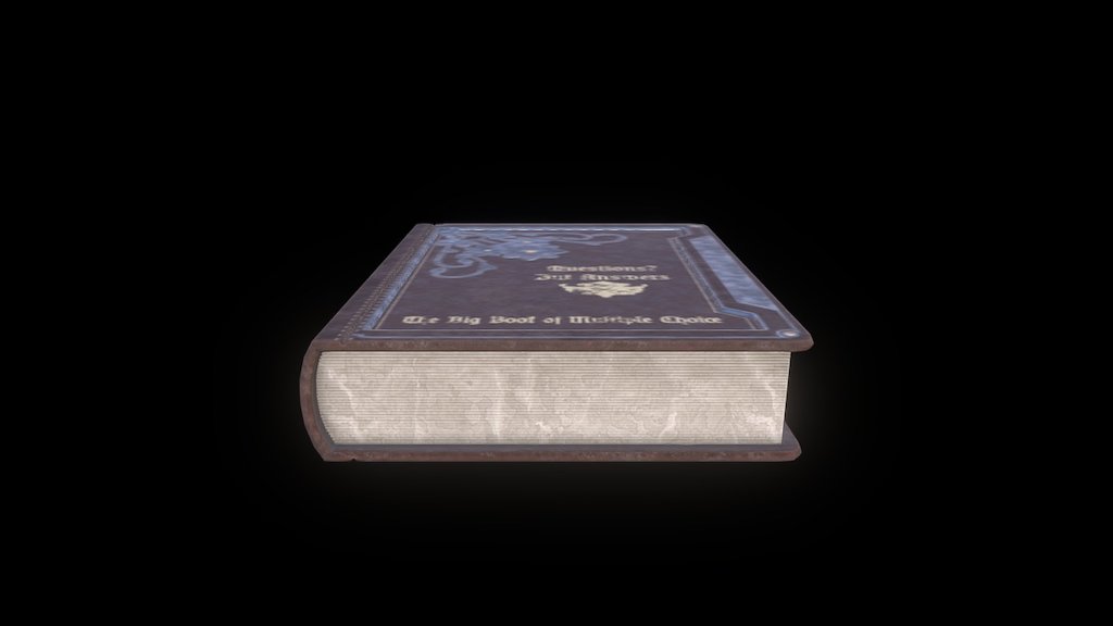 Tome Game Asset - 3D model by Robin (@curux) [39661fd] - Sketchfab