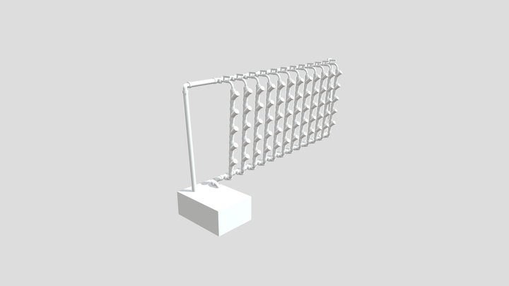 Hydro 12 Series Tower 3D Model
