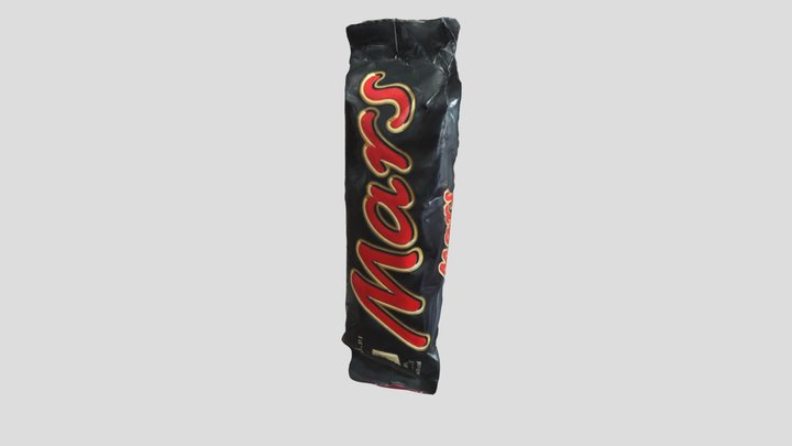 Mars Chocolate bar 3D Model