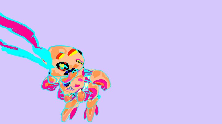 Pastel ArpAnt 3D Model