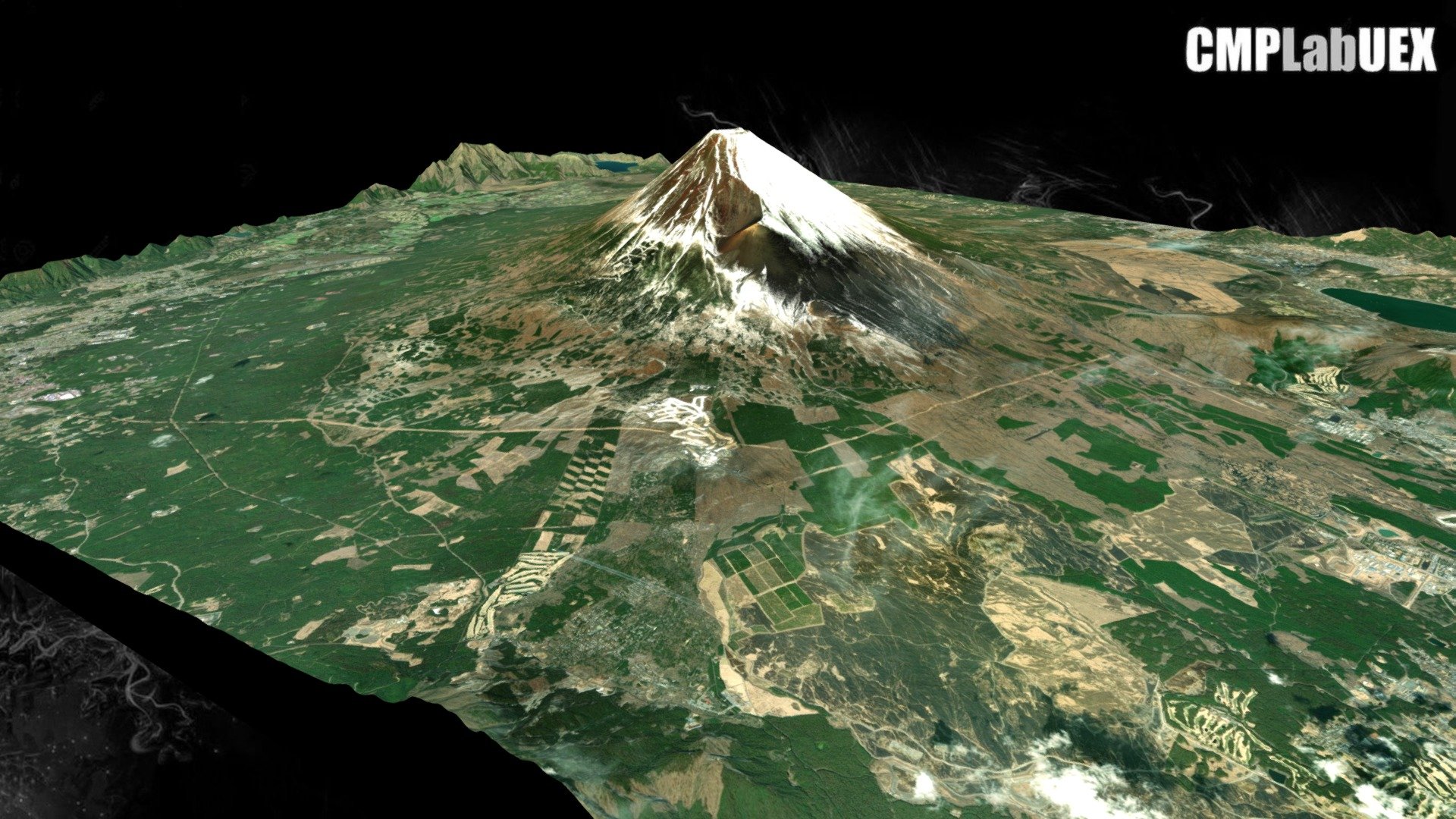 Monte Fuji, isla Honshu, Japón.