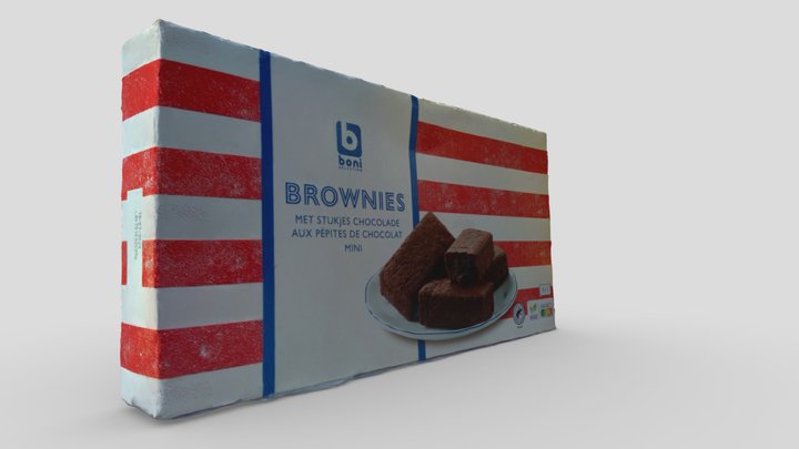Snack Packaging (Photogrammetry) 3D Model