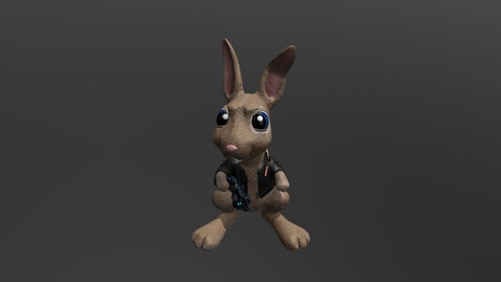 rabbit cyberpunk 2077 3D Model