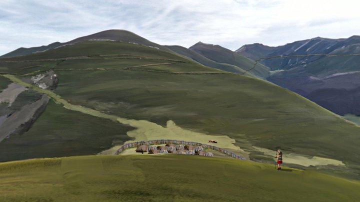 Campamento de Ḷḷagüezos 3D Model