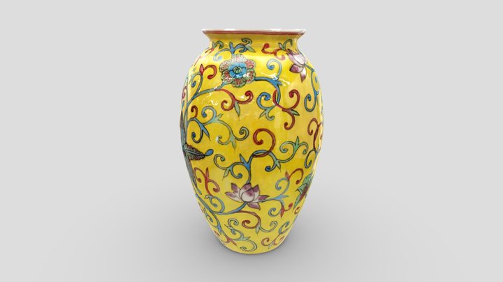 Bát Tràng Pottery 3D Model
