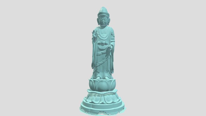 Yakushi Nyorai Ryuzou 3D Model
