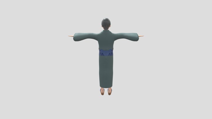 a dream of tragedy _boss father 3D Model