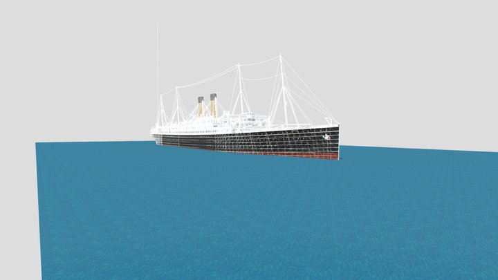 RMS Adriatic (1906) 3D Model